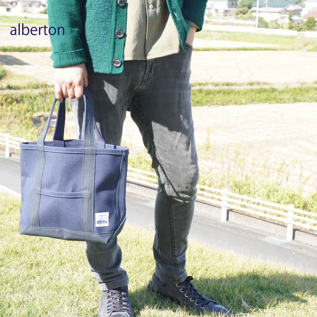 alberton tote bag M size – みたすショップ